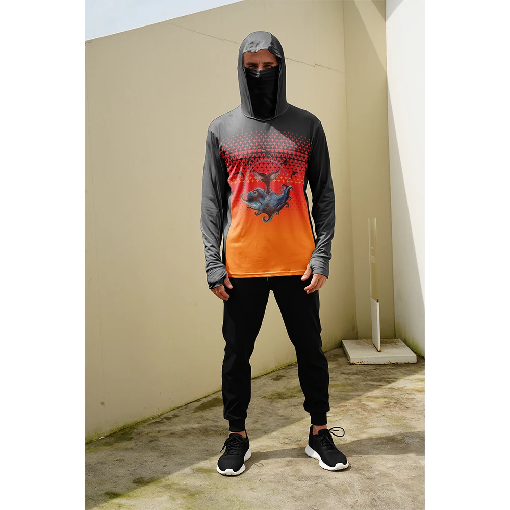 Summer Clothing Mens - Fishing Shirts Men Sun Protection Hoodie