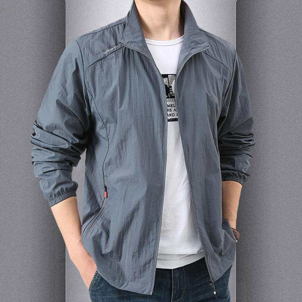 Summer Clothing Wear - Ultra-Thin Ice-Silk Men's Summer Fashion Sun
