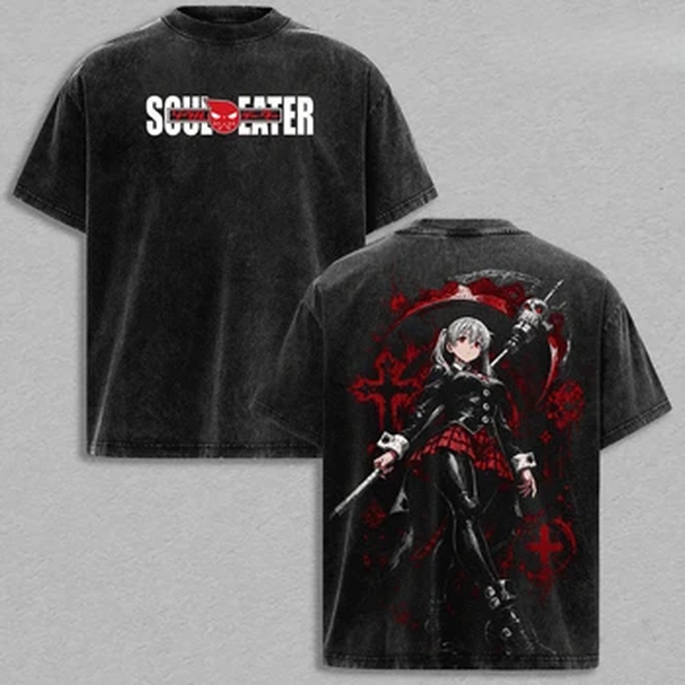 Summer Clothing Vintage - Anime Soul Eater MAKA ALBARN T-shirt