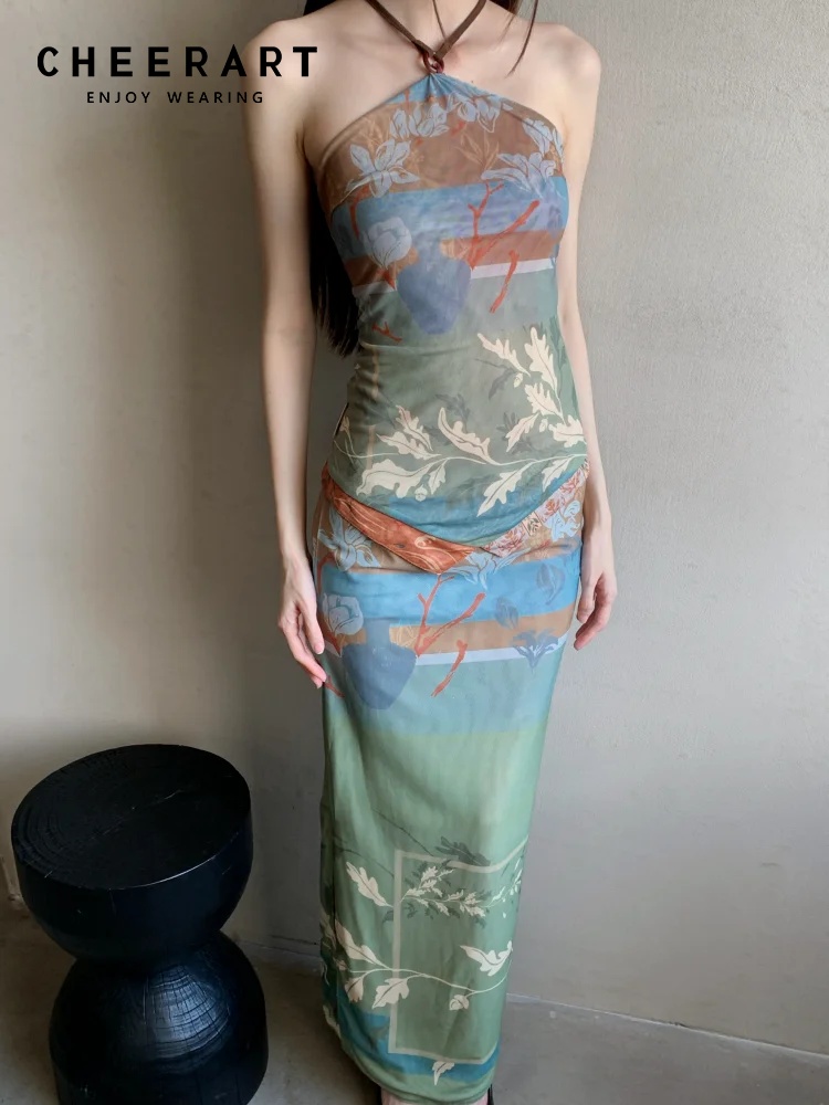 Summer Clothing Model - CHEERART Reversible Vintage 2 Pieces Set