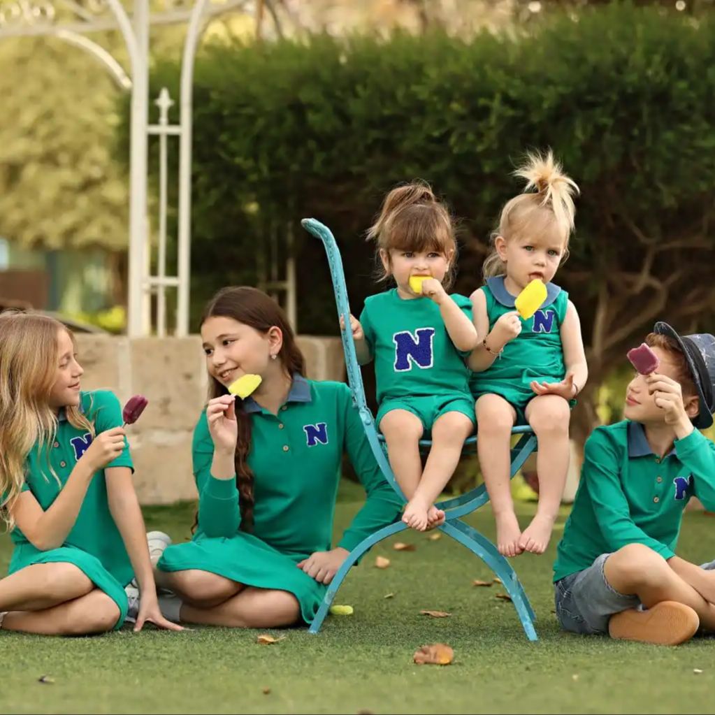 Summer Clothing For Babies - 2026 Mali's SS Green Polo Collection
