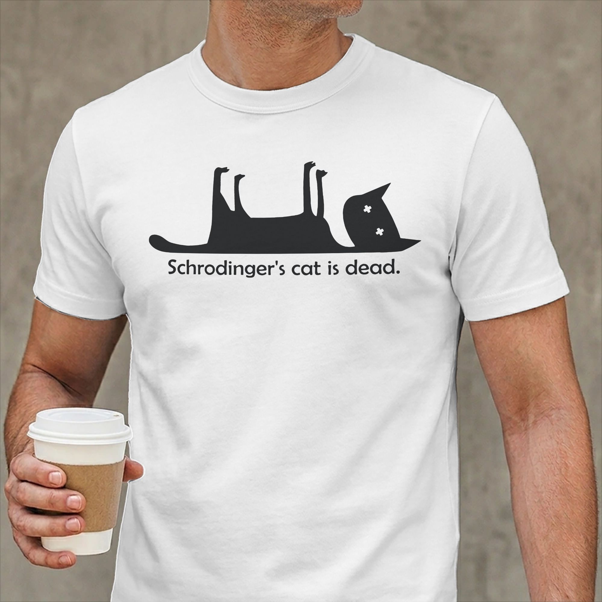 Schrodinger's Cat is Dead T-Sh - đánh giá và giá Summer Clothing Ideas Men