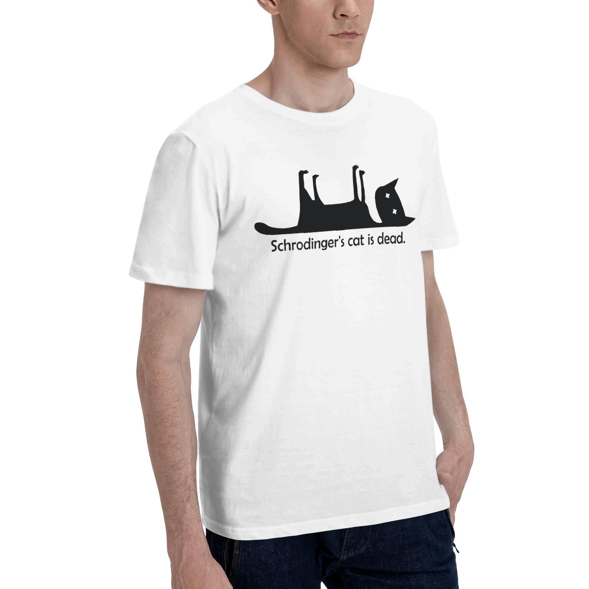 Schrodinger's Cat is Dead T-Sh - đánh giá và giá Summer Clothing Ideas Men