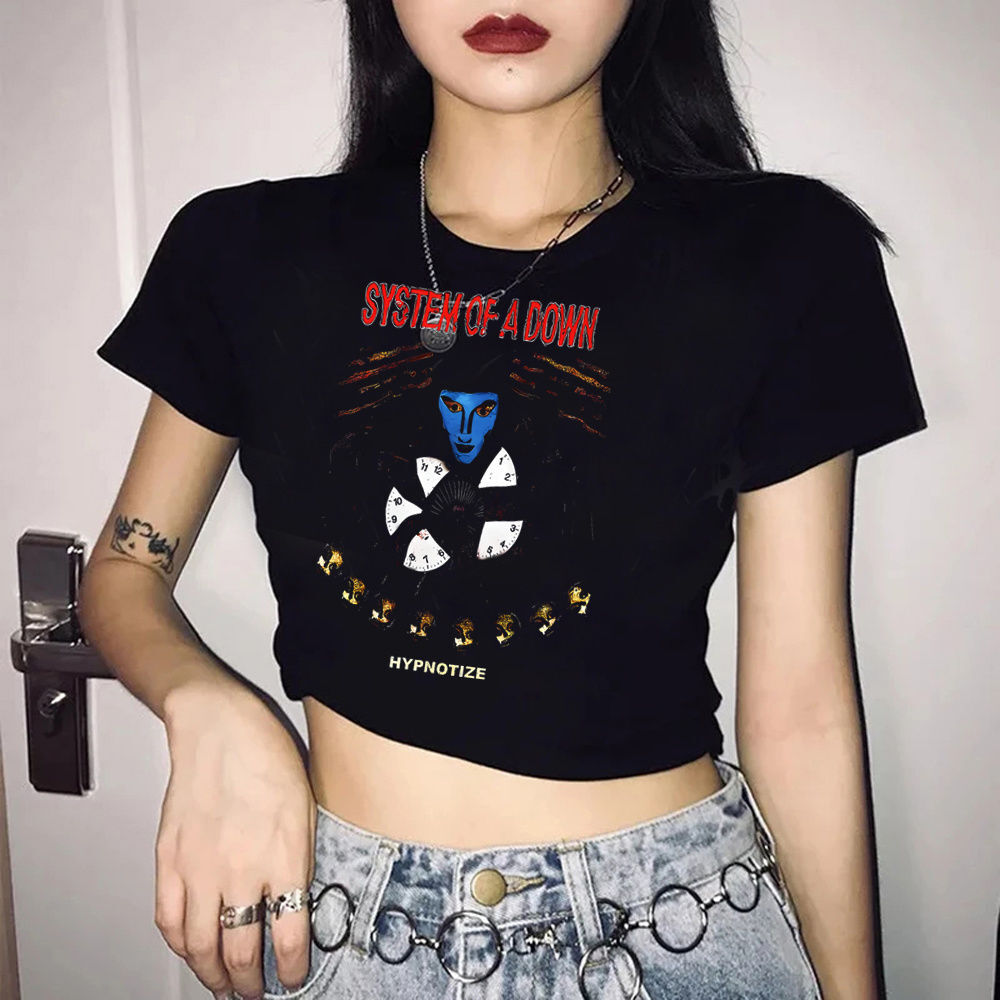 System of a Down crop top crop - đánh giá và giá Summer Grunge Clothing