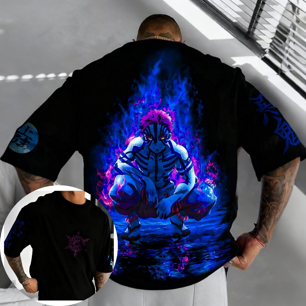 Demon Slayer Akaza Pure Cotton - đánh giá và giá Summer Clothing For Japan