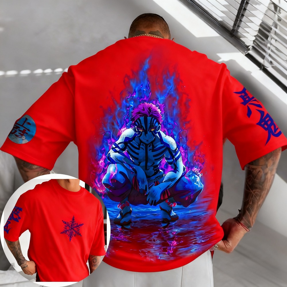 Demon Slayer Akaza Pure Cotton - đánh giá và giá Summer Clothing For Japan