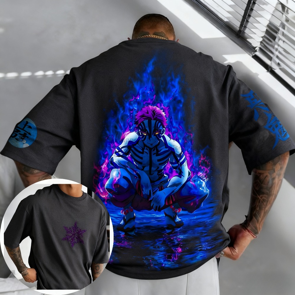 Demon Slayer Akaza Pure Cotton - đánh giá và giá Summer Clothing For Japan