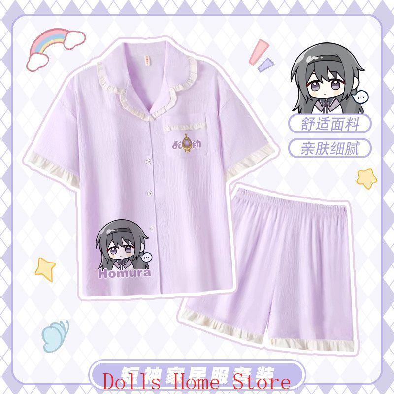 Anime Kaname Madoka Akemi Homu - đánh giá và giá Summer Clothing Wear