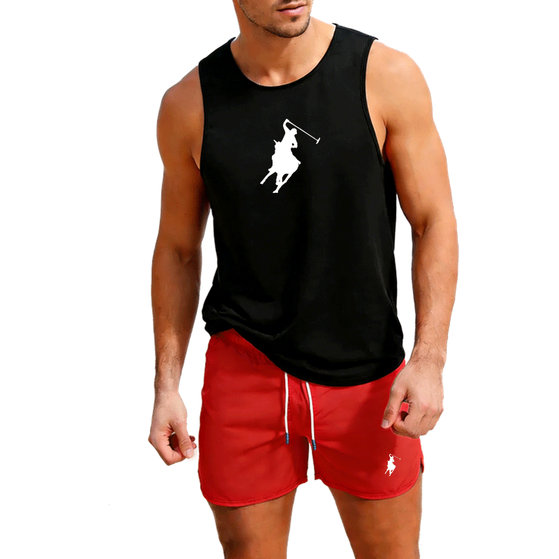European Men Summer Vest and S - đánh giá và giá Summer Clothing Mens