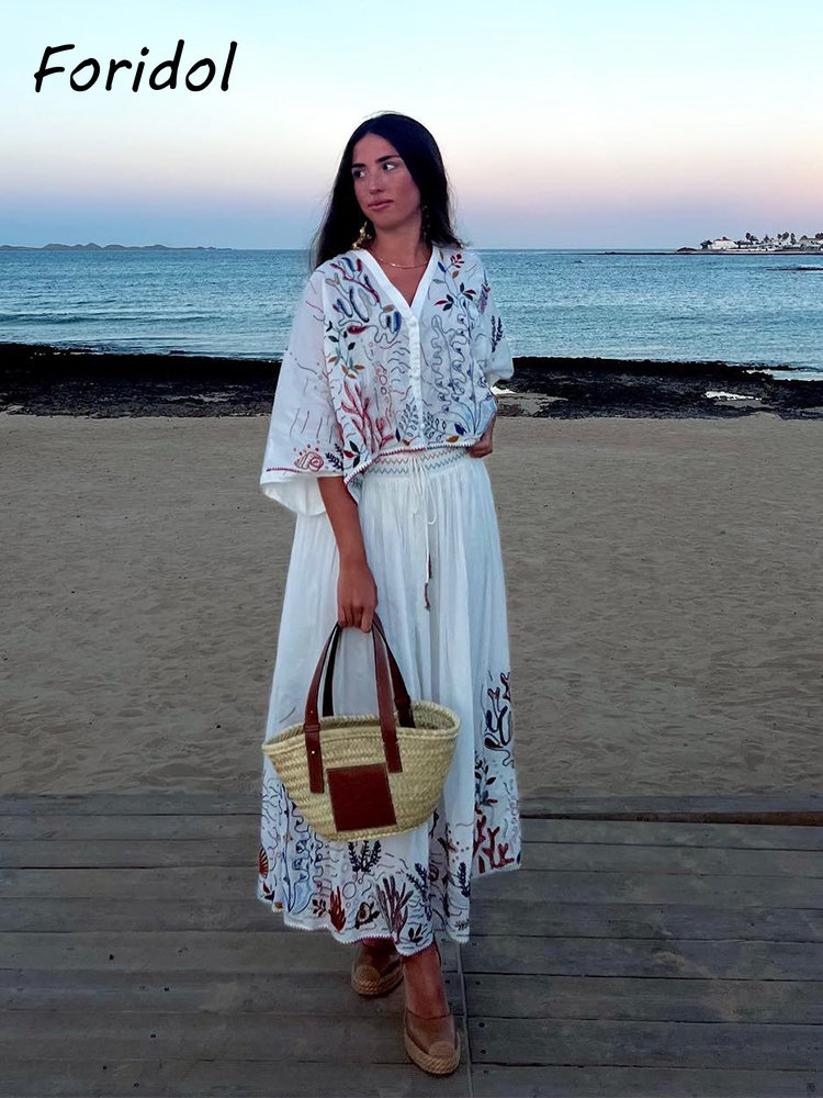 Foridol Marine Organism Embroi - đánh giá và giá Summer Clothing Accessories