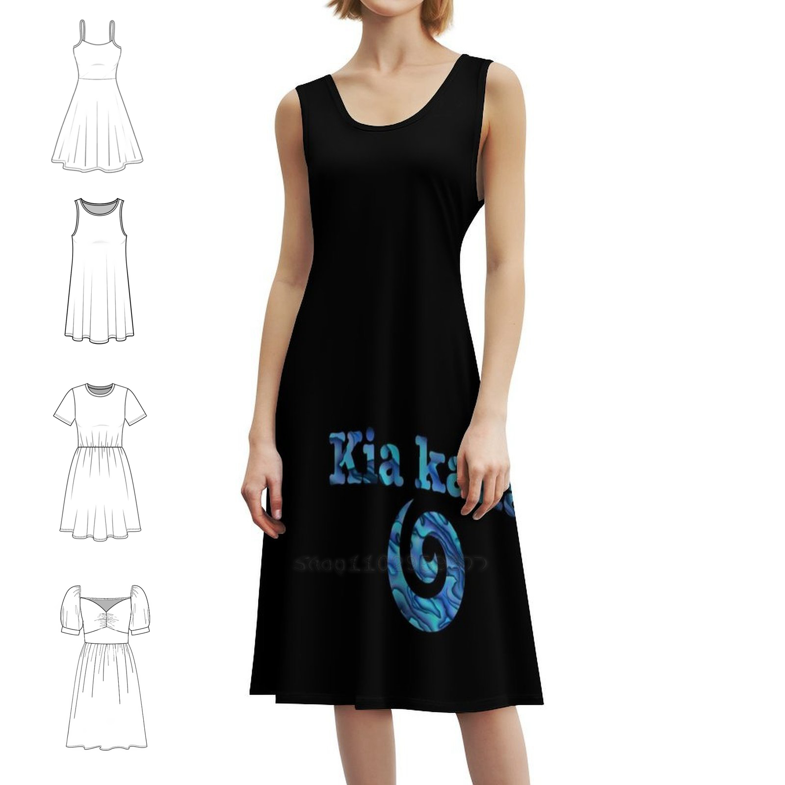 Kaha Koru Sweetheart Neckline  - đánh giá và giá Summer Clothing Nz