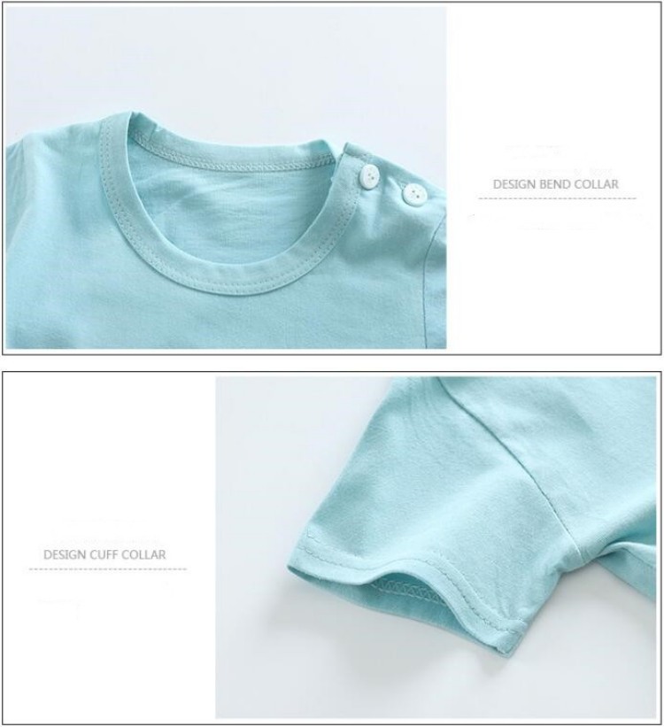 Cotton Tees+Shorts 2-piece Tra - đánh giá và giá Summer Clothing For Babies