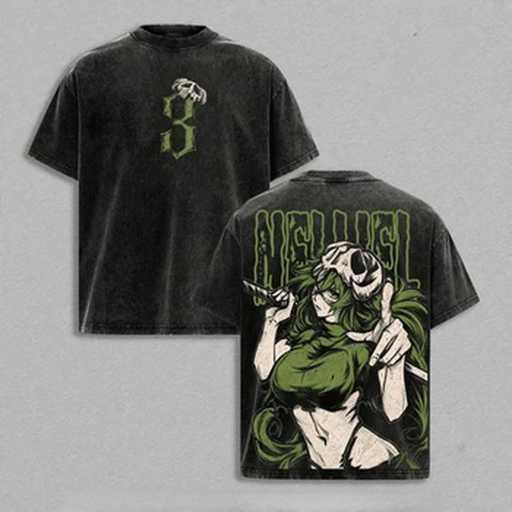 Anime BLEACH Printed T Shirt N - đánh giá và giá Summer Clothing Vintage