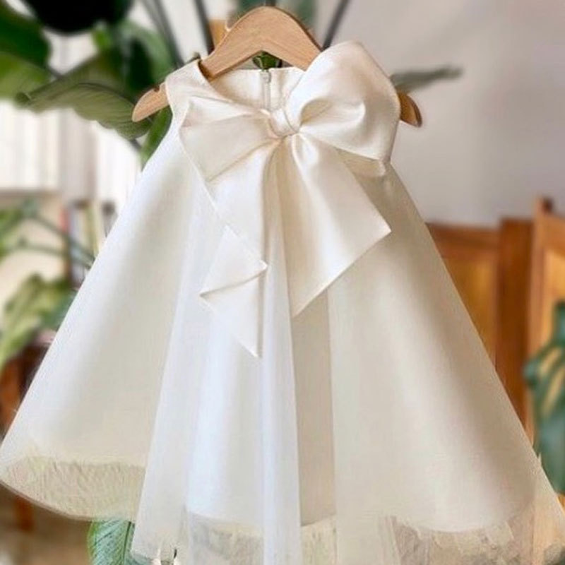 Mùa Hè 2021 Nơ Lớn Đầm Bé Gái  - đánh giá và giá Summer Clothing For Babies