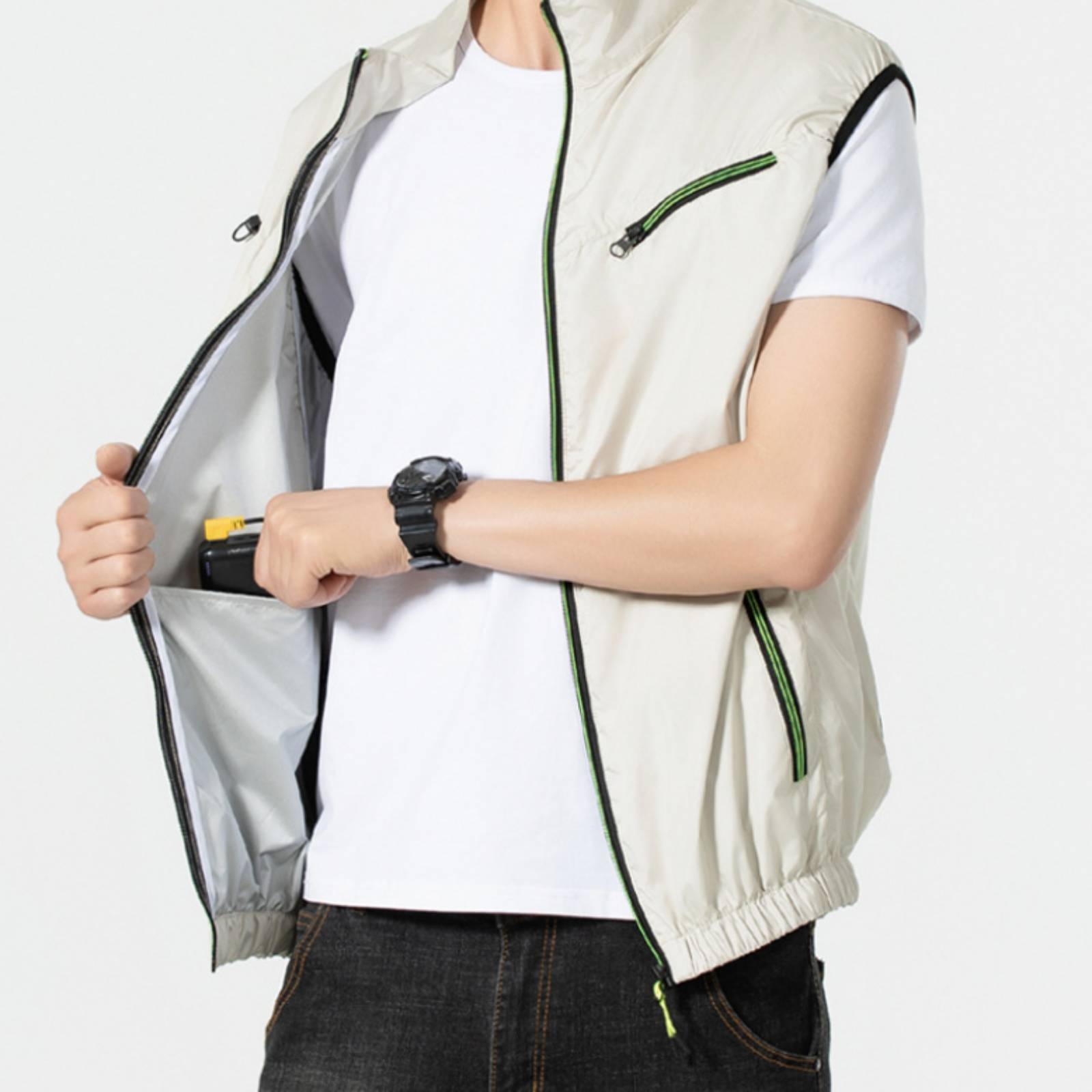 Men's Cooling Vest Sleeveless  - đánh giá và giá Summer Clothing Wear