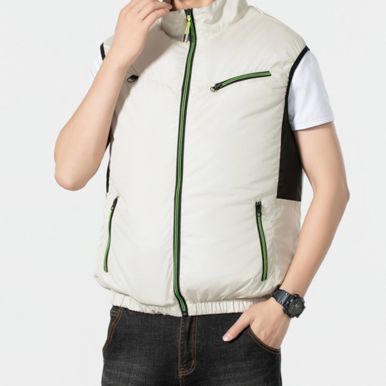 Men's Cooling Vest Sleeveless  - đánh giá và giá Summer Clothing Wear