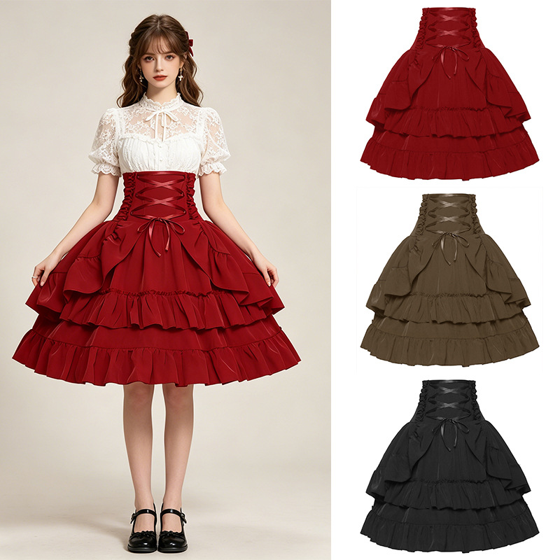 Women Victorian Skirt Medieval - đánh giá và giá Summer Victorian Clothing