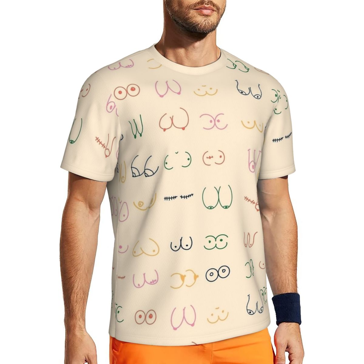 Sportswear T-Shirt For Male Pa - đánh giá và giá Summer Clothing Ideas Men