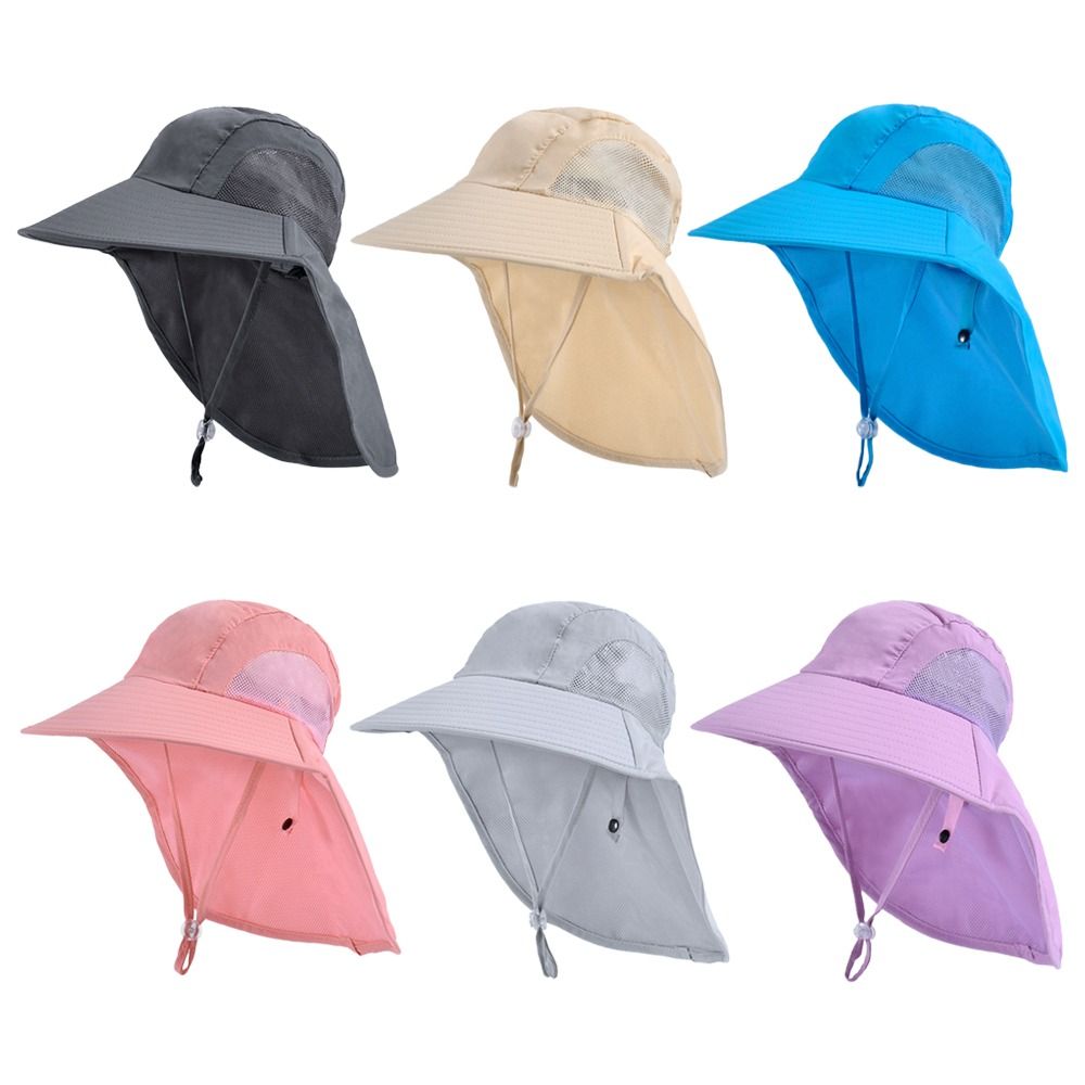 Sunscreen Boy Girl Beach Cap C - đánh giá và giá Sun Hat Wide Brim