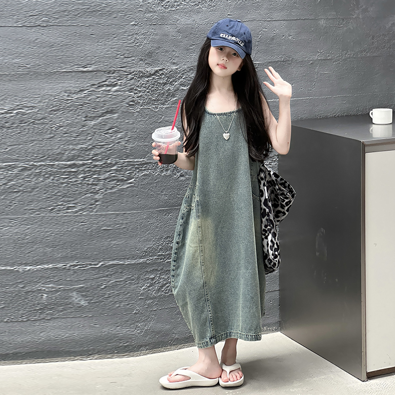 Vintage Blue Children Girls Hi - đánh giá và giá Summer Clothing Vintage