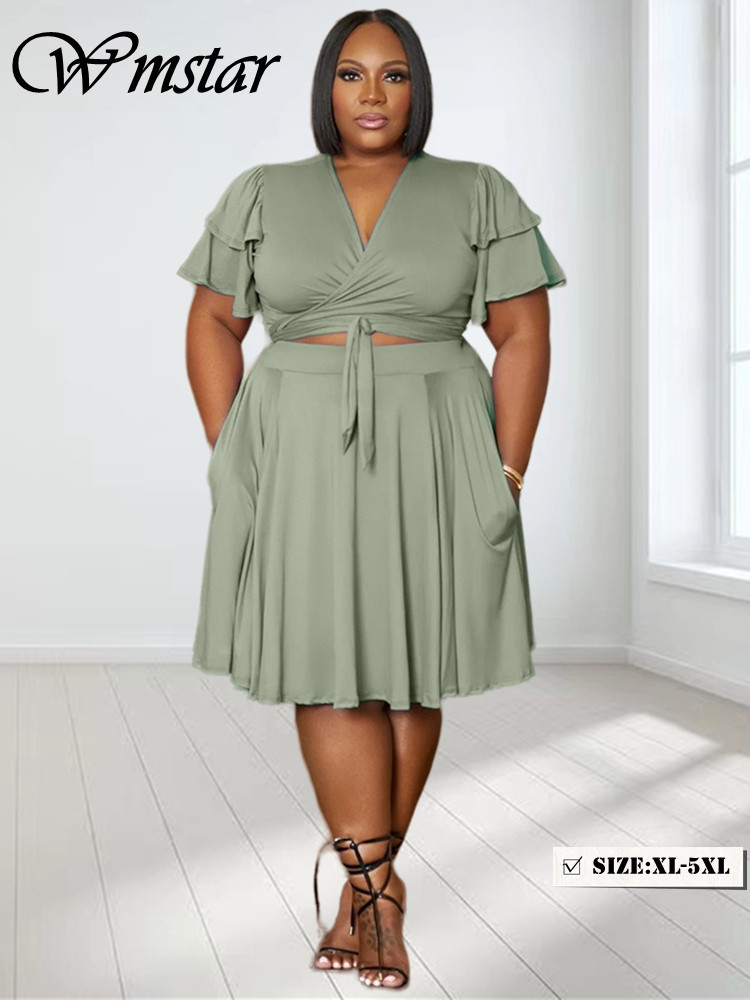 Wmstar  2 Two Piece Women Clot - đánh giá và giá Summer Clothing Model