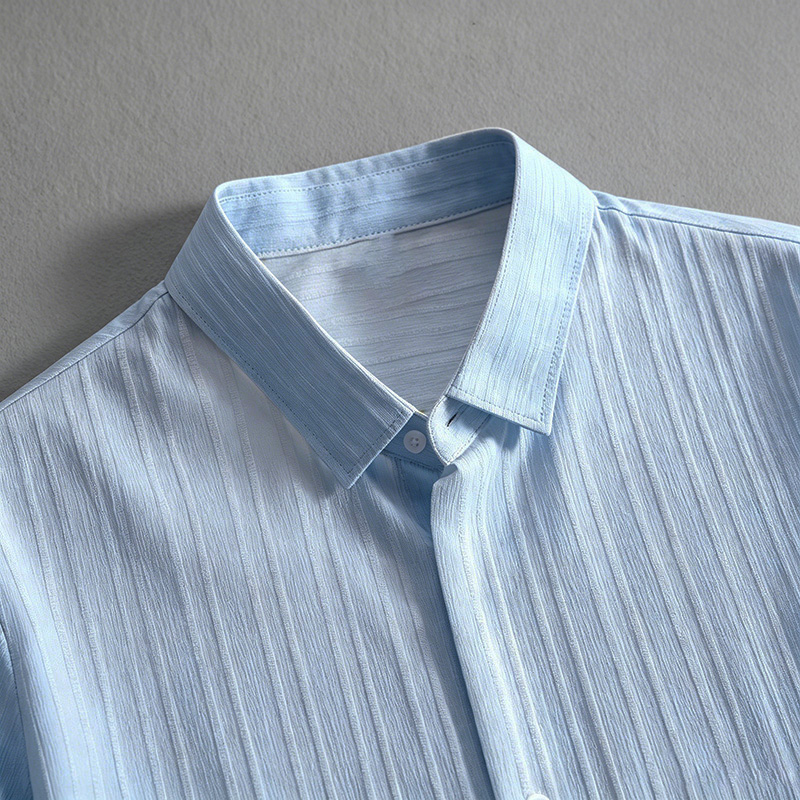 2026 New Men Vertical Wrinkle  - đánh giá và giá Summer Clothing Line