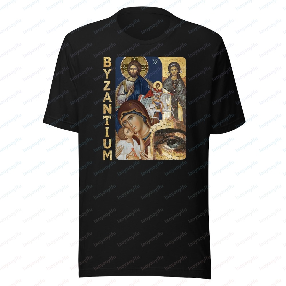 Byzantium Icon Unisex Print Te - đánh giá và giá Summer Clothing Ideas Men