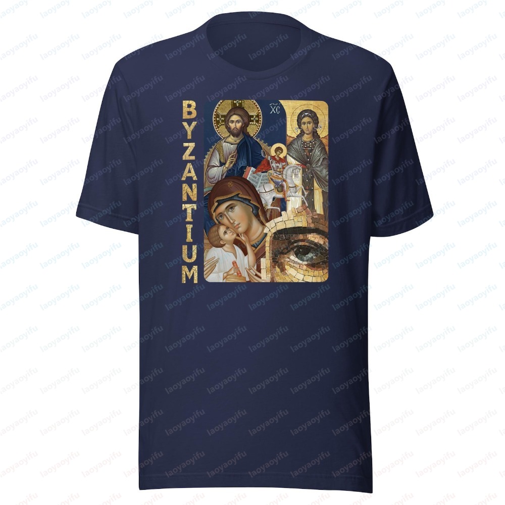 Byzantium Icon Unisex Print Te - đánh giá và giá Summer Clothing Ideas Men