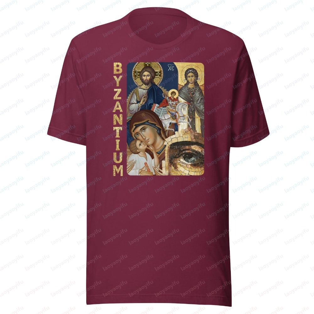 Byzantium Icon Unisex Print Te - đánh giá và giá Summer Clothing Ideas Men