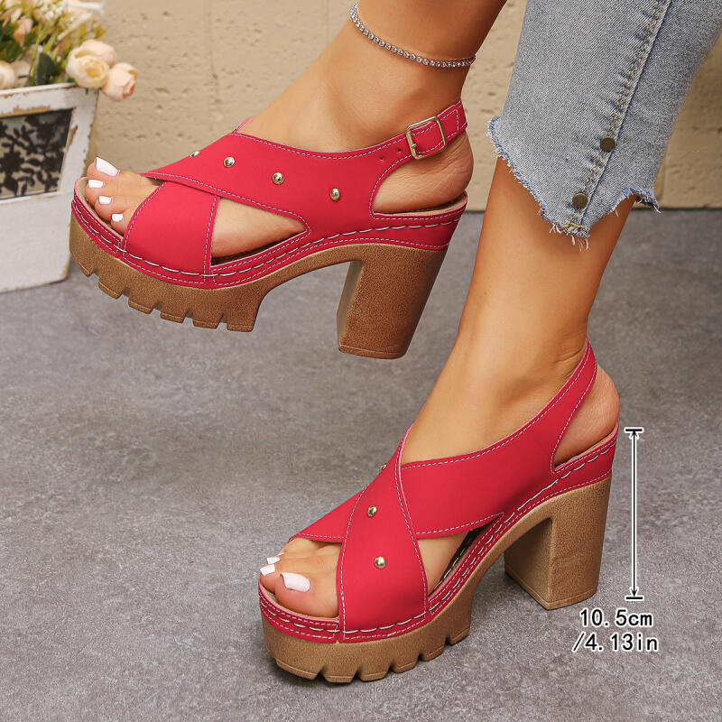 Vintage Super High Heel Cross  - đánh giá và giá Summer Clothing Items