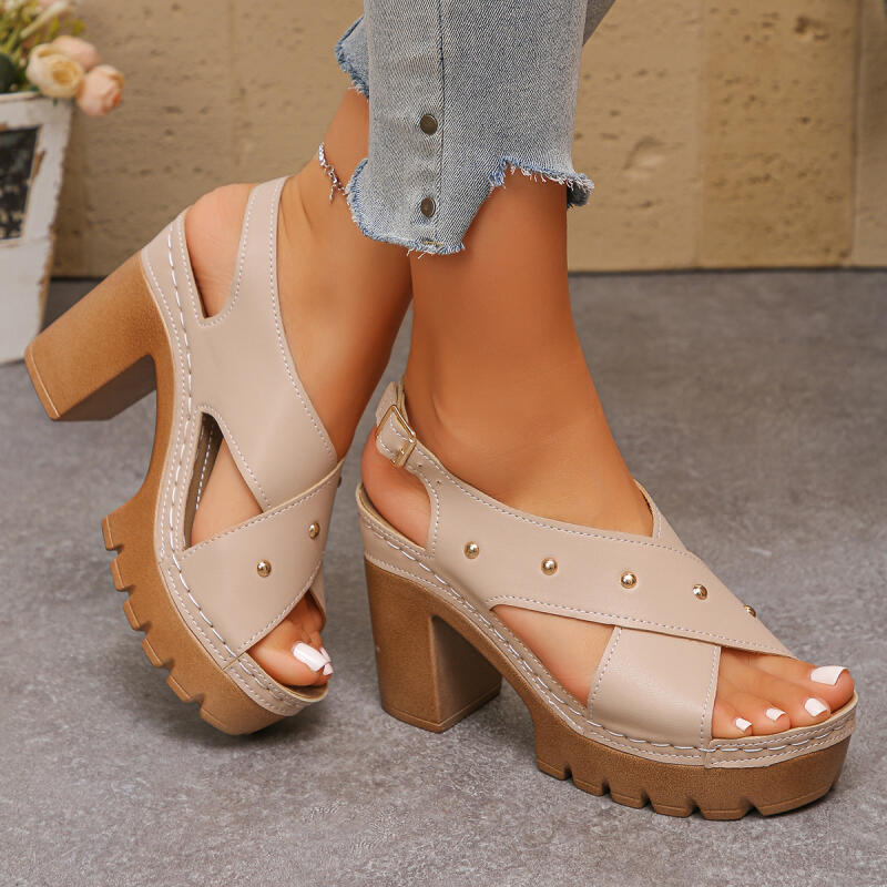 Vintage Super High Heel Cross  - đánh giá và giá Summer Clothing Items