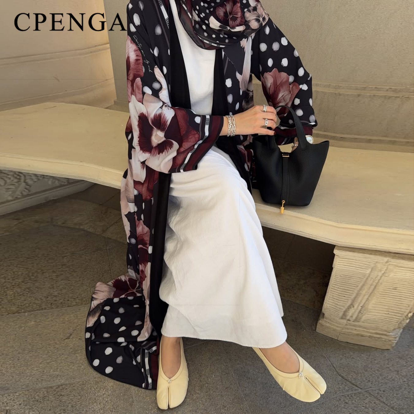 2026 Summer Two Piece Floral P - đánh giá và giá Summer Clothing Hijab