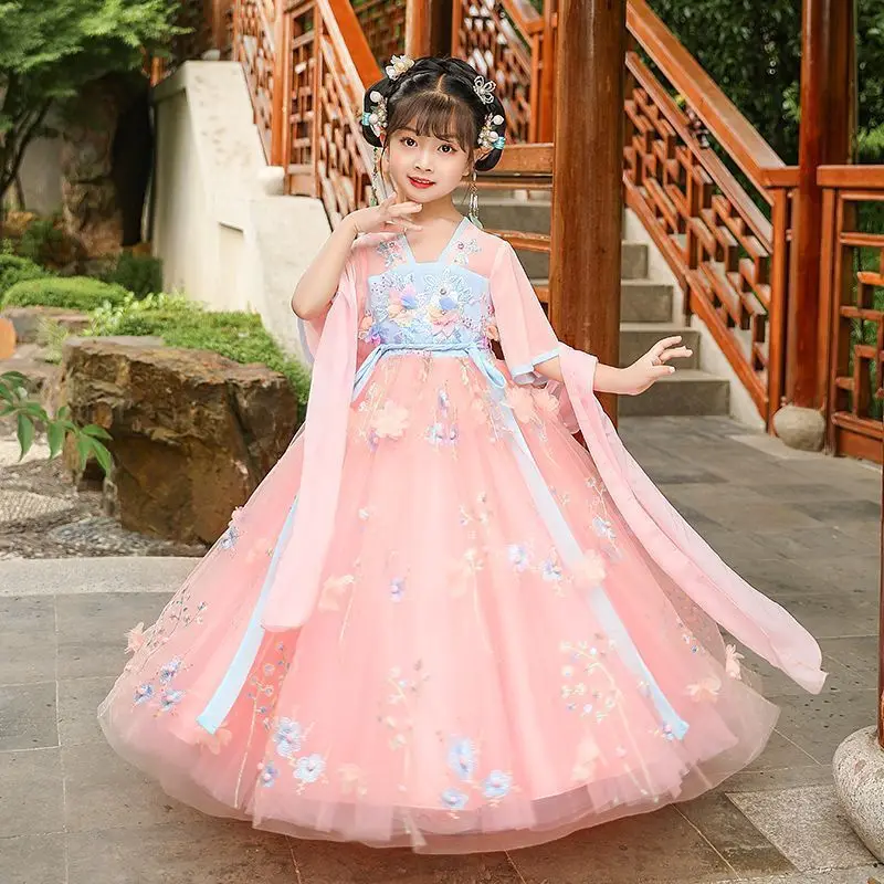 Summer Children Hanfu Dresses  - đánh giá và giá Summer Clothing For Babies