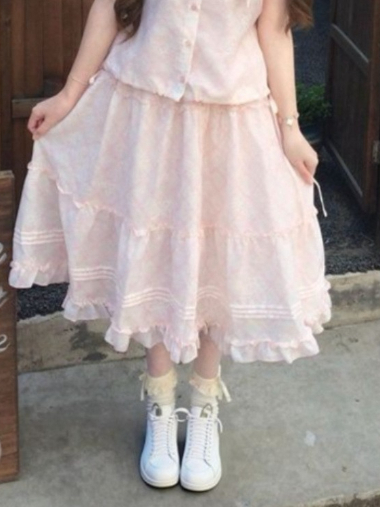 Japanese Vintage Sweet Bow Pet - đánh giá và giá Summer Clothing Model